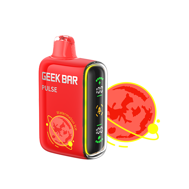 Geek Bar Pulse Full Screen 15K Puff Dual Mesh Dual Core Disposable Vape