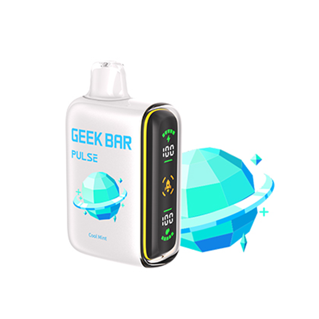 Geek Bar Pulse Full Screen 15K Puff Dual Mesh Dual Core Disposable Vape