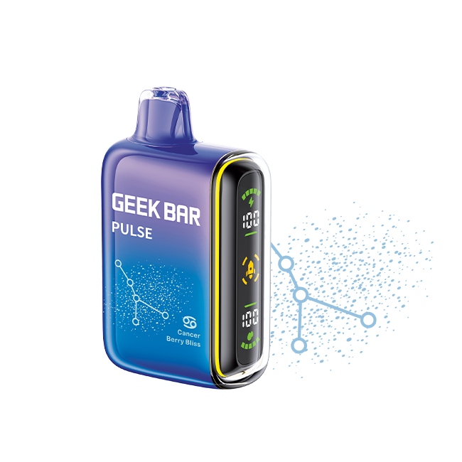 Geek Bar Pulse Full Screen 15K Puff Dual Mesh Dual Core Disposable Vape