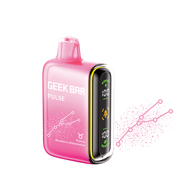 Geek Bar Pulse Full Screen 15K Puff Dual Mesh Dual Core Disposable Vape