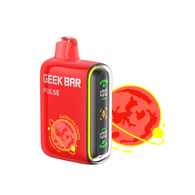 Geek Bar Pulse Full Screen 15K Puff Dual Mesh Dual Core Disposable Vape