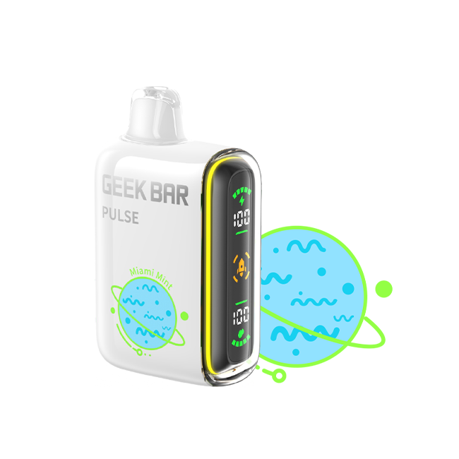 Geek Bar Pulse Full Screen 15K Puff Dual Mesh Dual Core Disposable Vape
