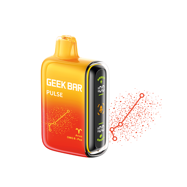 Geek Bar Pulse Full Screen 15K Puff Dual Mesh Dual Core Disposable Vape