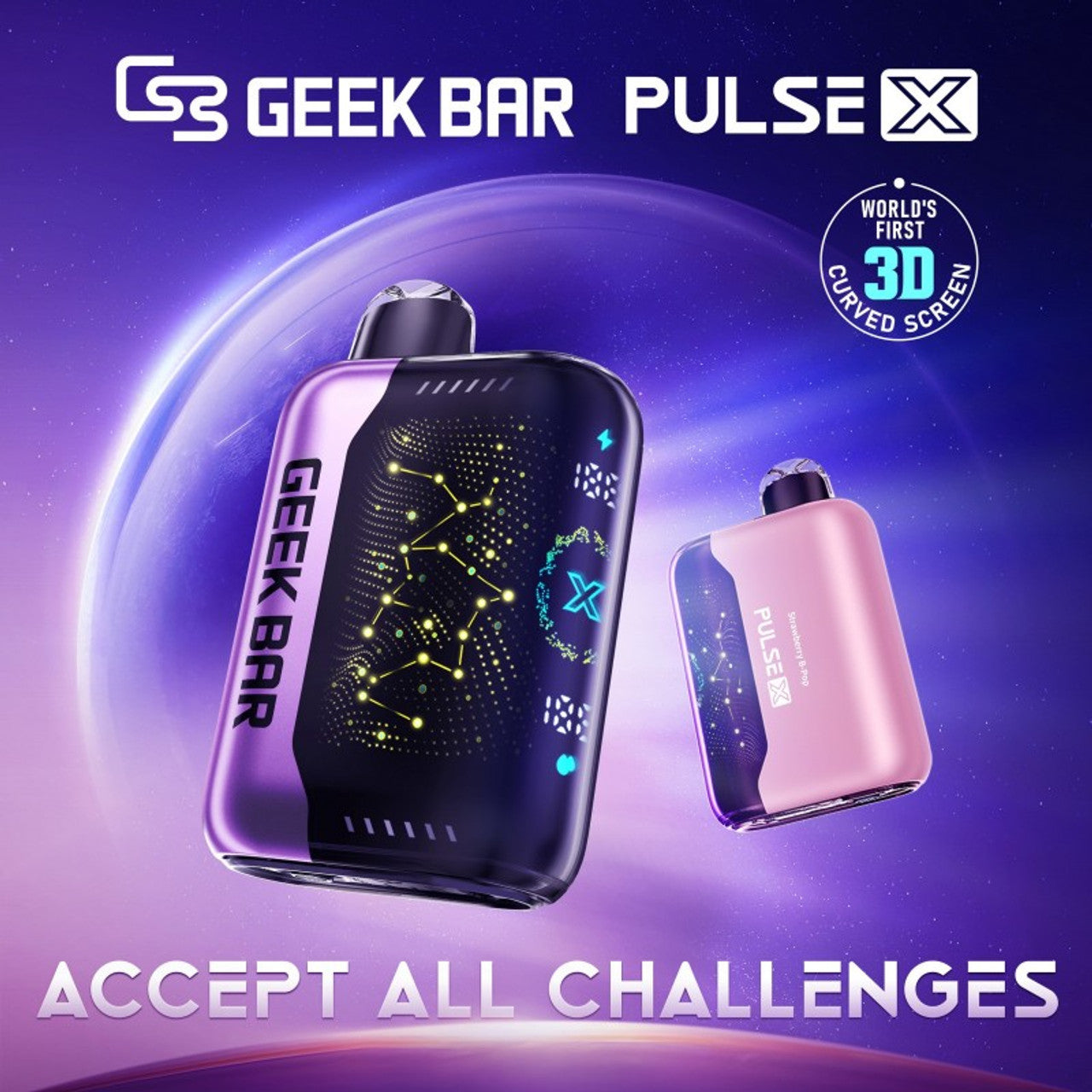 Geek Bar Pulse X 25K Puff Rechargeable Disposable Vape