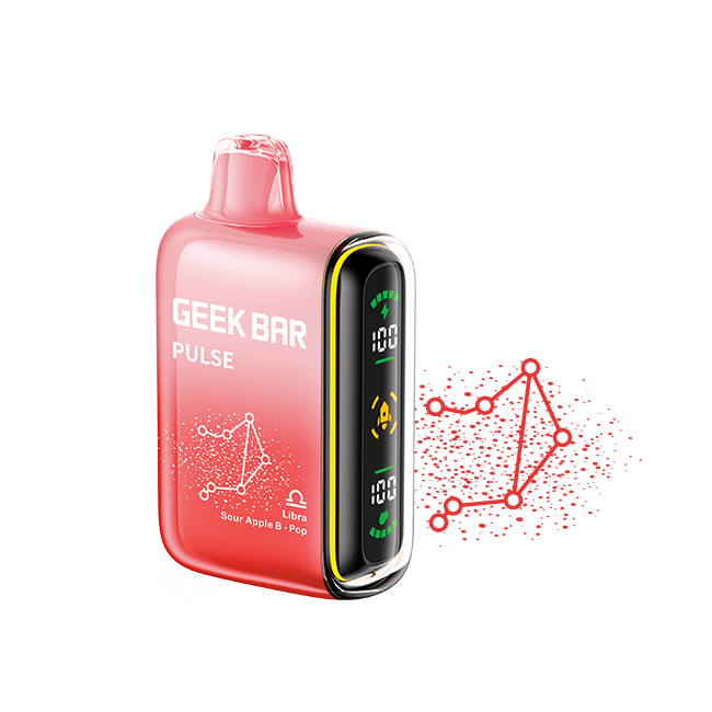 Geek Bar Pulse Full Screen 15K Puff Dual Mesh Dual Core Disposable Vape