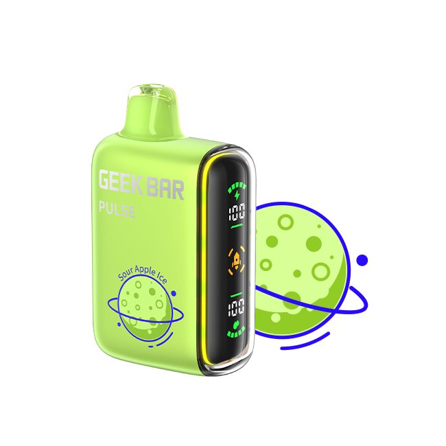 Geek Bar Pulse Full Screen 15K Puff Dual Mesh Dual Core Disposable Vape