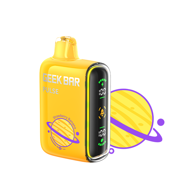 Geek Bar Pulse Full Screen 15K Puff Dual Mesh Dual Core Disposable Vape